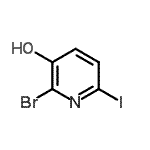 CAS#: 129611-32-1, 2-Bromo-6-Iodo-Pyridin-3-Ol