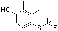 CAS#: 129644-70-8, 2,3-Dimethyl-4-[(Trifluoromethyl)Sulfanyl]Phenol