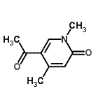 CAS#: 129689-54-9, 5-Acetyl-1,4-Dimethyl-2(1H)-Pyridinone