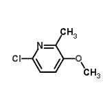 CAS#: 129692-13-3, 6-Chloro-3-Methoxy-2-Methylpyridine