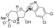 CAS#: 129693-10-3, 5,6-Dichloro-1-(3,5-O-Phosphinico-beta-D-Ribofuranosyl)-1H-Benzimidazole