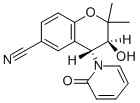CAS#: 129729-66-4, (3S)-3-Hydroxy-2,2-Dimethyl-4-(2-Oxopyridin-1-Yl)Chroman-6-Carbonitrile