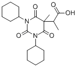 CAS#: 129750-90-9, Methyl 2-(1,3-Dicyclohexyl-2,4,6-Trioxo-1,3-Diazinan-5-Yl)Propanoate