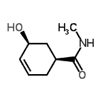 CAS#: 129840-78-4, (1S,5S)-5-Hydroxy-N-Methyl-3-Cyclohexene-1-Carboxamide