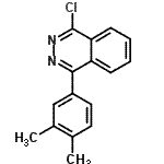 CAS 登录号：129842-38-2， 1-氯-4-(3,4-二甲基苯基)酞嗪