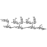 CAS#: 129865-06-1, Hexopyranosyl-(1->2)Pentopyranosyl-(1->6)-[Hexopyranosyl-(1->2)Pentopyranosyl-(1->6)-[Pentopyranosyl-(1->6)Hexopyranosyl-(1->4)]Hexopyranosyl-(1->4)]Hexopyranosyl-(1->4)Hexopyranose