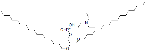 CAS 登录号：129983-81-9， 三乙基铵1,2-二-O-十六烷基-甘油-3-H-膦酸盐