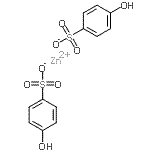 CAS 登录号：1300-55-6， 锌二(4-羟基苯磺酸酯)