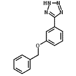 CAS#: 130019-48-6, 5-[3-(Benzyloxy)Phenyl]-1H-Tetrazole