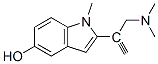 CAS 登录号：130081-94-6， 1-甲基-2-[(甲基-丙-2-炔基氨基)甲基]吲哚-5-醇