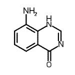 CAS 登录号：130148-49-1， 8-氨基-4(3H)-喹唑啉酮