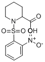 CAS 登录号：130178-54-0， (2S)-1-(2-硝基苯基)磺酰基哌啶-2-羧酸酯