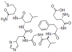 CAS 登录号：130192-64-2， 谷氨酰(21)-苯丙氨酰(22)-促胃泌素释放肽(21-27)