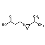 CAS#: 130283-36-2, 3-(3-Isopropyl-2-oxaziridinyl)propanoic acid