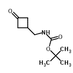 CAS#: 130369-09-4, 2-Methyl-2-Propanyl [(3-Oxocyclobutyl)Methyl]Carbamate