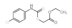 CAS#: 13037-08-6, Ethyl [[[(4-Chlorophenyl)Amino]Thioxomethyl]Thio]Acetate