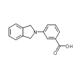 CAS#: 130373-81-8, 3-(1,3-Dihydro-2H-Isoindol-2-Yl)Benzoic Acid