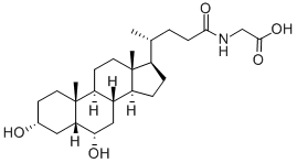 CAS#: 13042-33-6, N-((3alpha,5beta,6alpha)-3,6-dihydroxy-24-oxocholan-24-yl)-Glycine