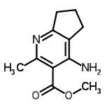 CAS#: 130427-01-9, Methyl 4-Amino-2-Methyl-6,7-Dihydro-5H-Cyclopenta[b]Pyridine-3-Carboxylate