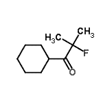 CAS#: 130485-81-3, 1-Cyclohexyl-2-Fluoro-2-Methyl-1-Propanone