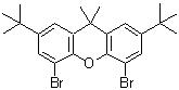CAS#: 130525-43-8, 4,5-Dibromo-9,9-Dimethyl-2,7-Bis(2-Methyl-2-Propanyl)-9H-Xanthene