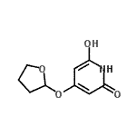 CAS 登录号：130567-60-1， 6-羟基-4-(四氢-2-呋喃基氧基)-2(1H)-吡啶酮