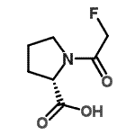 CAS 登录号：130603-12-2， 1-(氟乙酰基)-L-脯氨酸