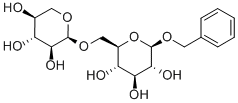 CAS 登录号：130622-31-0， (2R,3R,4S,5S,6R)-2-(苯基甲氧基)-6-[[(2S,3R,4S,5R)-3,4,5-三羟基四氢吡喃-2-基]氧基甲基]四氢吡喃-3,4,5-三醇