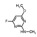 CAS#: 130687-29-5, 4-Fluoro-6-Methoxy-N-Methyl-2-Pyrimidinamine