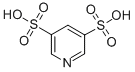 CAS 登录号：13069-04-0， 3,5-吡啶二磺酸