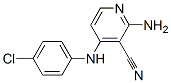 CAS#: 130707-32-3, 2-Amino-4-[(4-Chlorophenyl)Amino]Pyridine-3-Carbonitrile