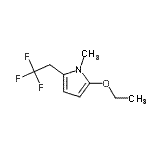 CAS#: 130719-83-4, 2-Ethoxy-1-Methyl-5-(2,2,2-Trifluoroethyl)-1H-Pyrrole