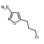CAS 登录号：130800-76-9， 5-(3-氯丙基)-3-甲基-1,2-恶唑