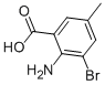 CAS#: 13091-43-5, 2-Amino-3-Bromo-5-Methyl-Benzoic Acid