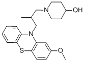 CAS#: 13093-88-4, 1-[3-(2-Methoxyphenothiazin-10-Yl)-2-Methylpropyl]Piperidin-4-Ol