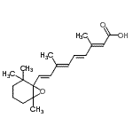 CAS#: 13100-69-1, (2E,4E,6E,8E)-3,7-Dimethyl-9-(2,2,6-Trimethyl-7-Oxabicyclo[4.1.0]Hept-1-Yl)-2,4,6,8-Nonatetraenoic Acid