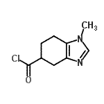CAS#: 131020-45-6, 1-Methyl-4,5,6,7-Tetrahydro-1H-Benzimidazole-5-Carbonyl Chloride