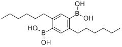 CAS#: 131117-66-3, B,B'-(2,5-Dihexyl-1,4-Phenylene)Bis-Boronic Acid