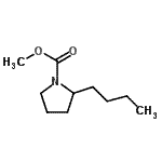 CAS#: 131119-51-2, Methyl 2-Butyl-1-Pyrrolidinecarboxylate
