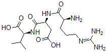 CAS#: 131134-25-3, L-Arginyl-L-a-aspartyl-L-Valine