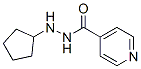CAS#: 13117-20-9, 4-Pyridinecarboxylicacid, 2-Cyclopentylhydrazide