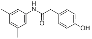 CAS 登录号：131179-77-6， N-(3,5-二甲基苯基)-2-(4-羟基苯基)乙酰胺