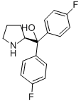 CAS#: 131180-45-5, (2S)-alpha,alpha-Bis(4-Fluorophenyl)-2-Pyrrolidinemethanol