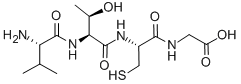 CAS 登录号：131204-46-1， L-缬氨酰-L-苏氨酰-L-半胱氨酰-甘氨酸