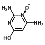 CAS 登录号：131230-62-1， 2,6-二氨基-4(3H)-嘧啶酮1-氧化物