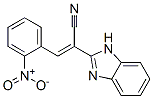 CAS 登录号：131263-08-6， (E)-2-(1H-苯并咪唑-2-基)-3-(2-硝基苯基)丙-2-烯腈