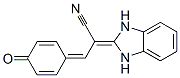 CAS 登录号:131263-10-0, 2-(1,3-二氢苯并咪唑-2-亚基)-3-(4-氧代-1-环己-2,5-二烯亚基)丙腈
