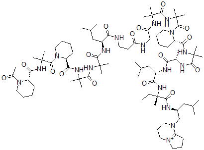 CAS 登录号：131353-66-7， Efrapeptin D, 12-L-Alanine