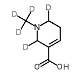 CAS#: 131448-17-4, 1-(<Sup>2</Sup>H<Sub>3</Sub>)Methyl(2,6-<Sup>2</Sup>H<Sub>2</Sub>)-1,2,5,6-Tetrahydro-3-Pyridinecarboxylic Acid