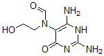 CAS 登录号:131478-95-0, N-(2,4-二氨基-6-氧代-3H-嘧啶-5-基)-N-(2-羟基乙基)甲酰胺